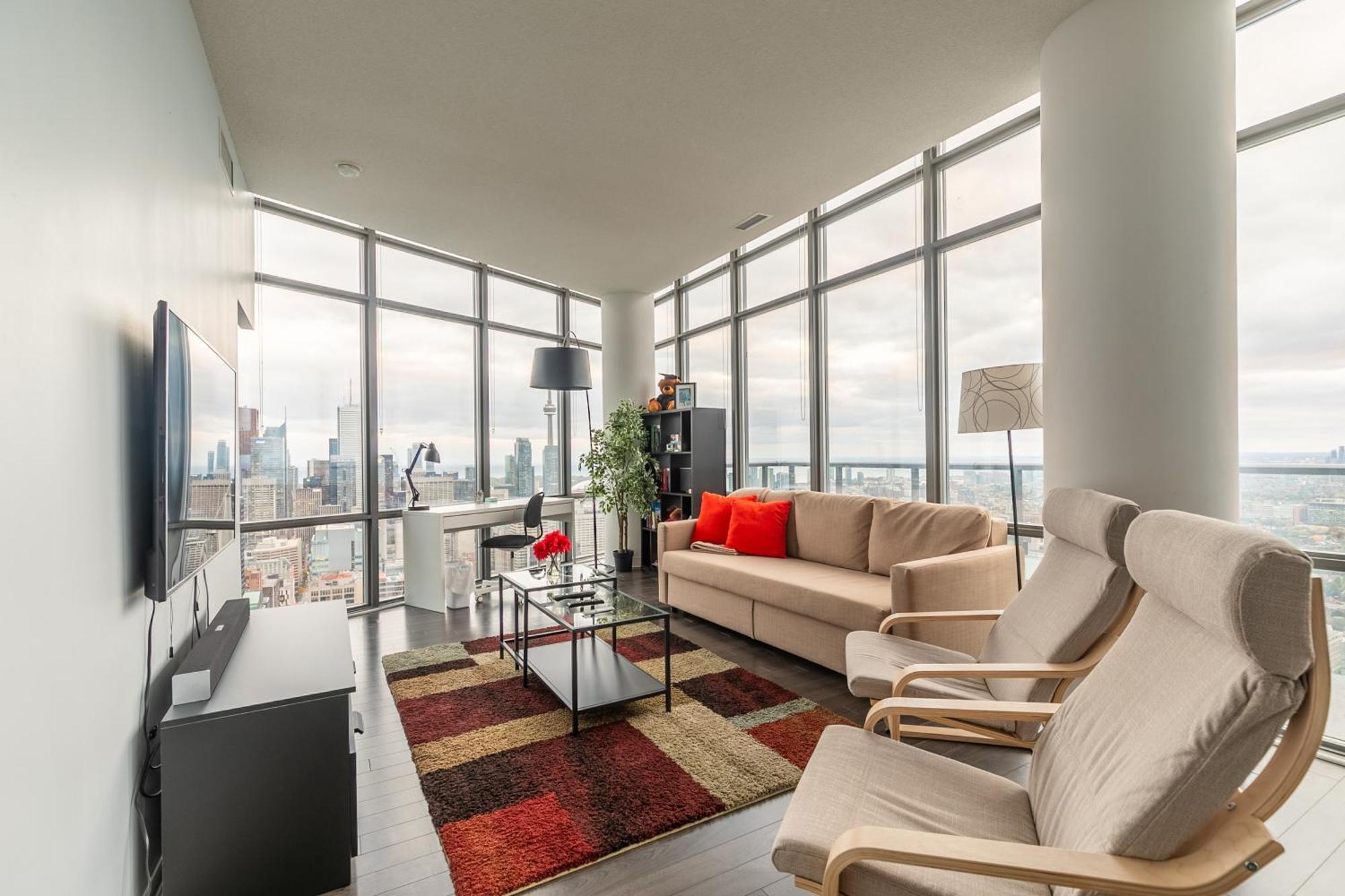 Great View High Rise In Central Toronto Exterior foto