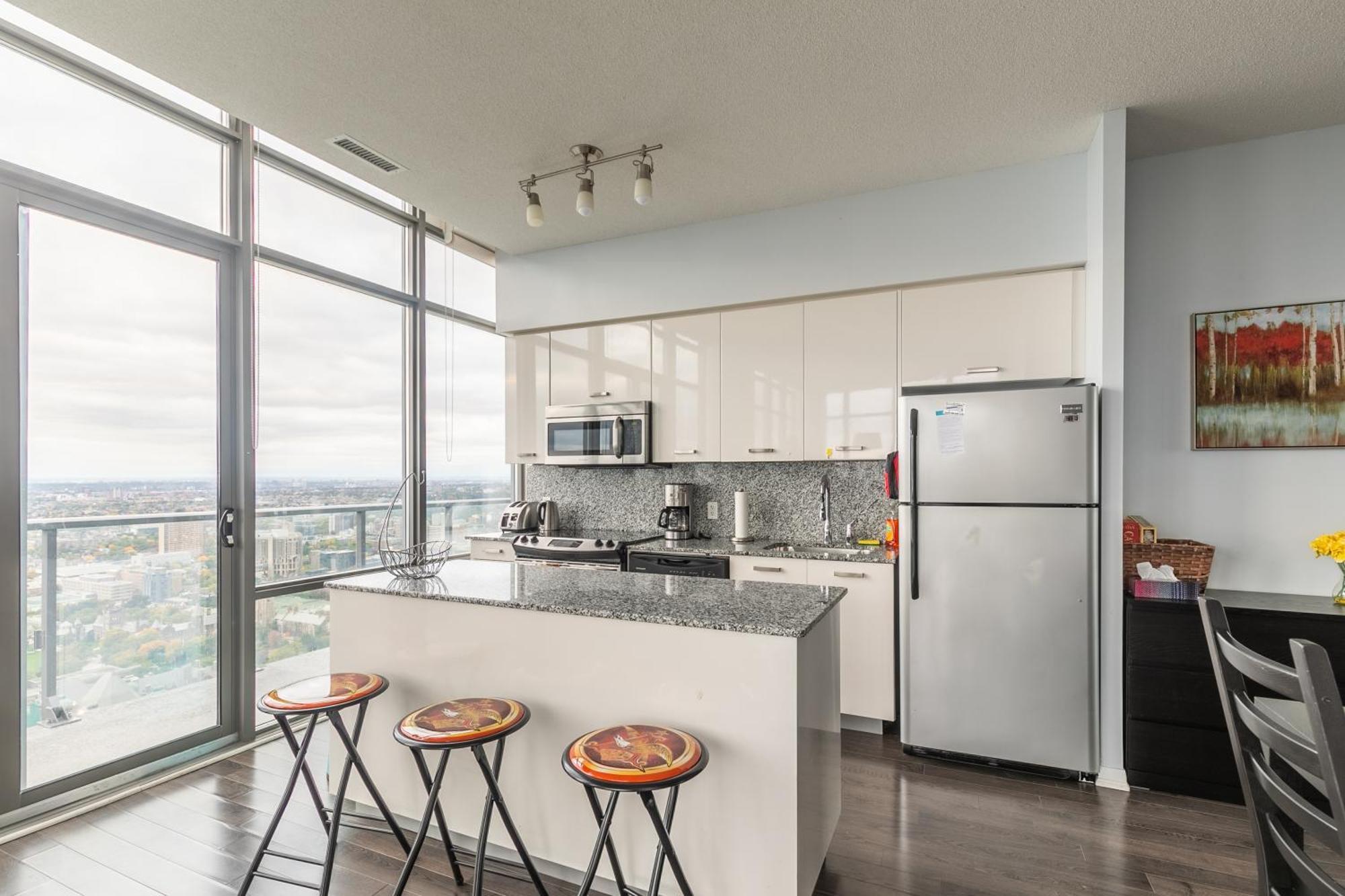 Great View High Rise In Central Toronto Exterior foto